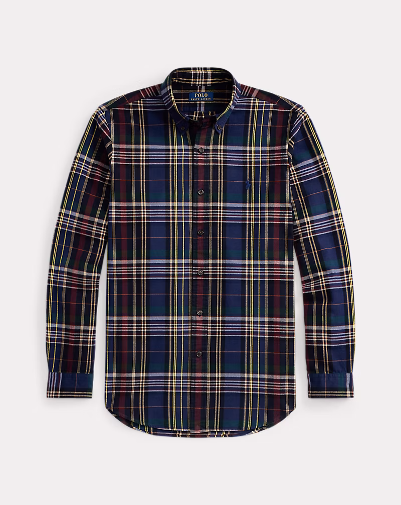 クラシック フィット チェック オックスフォード シャツ