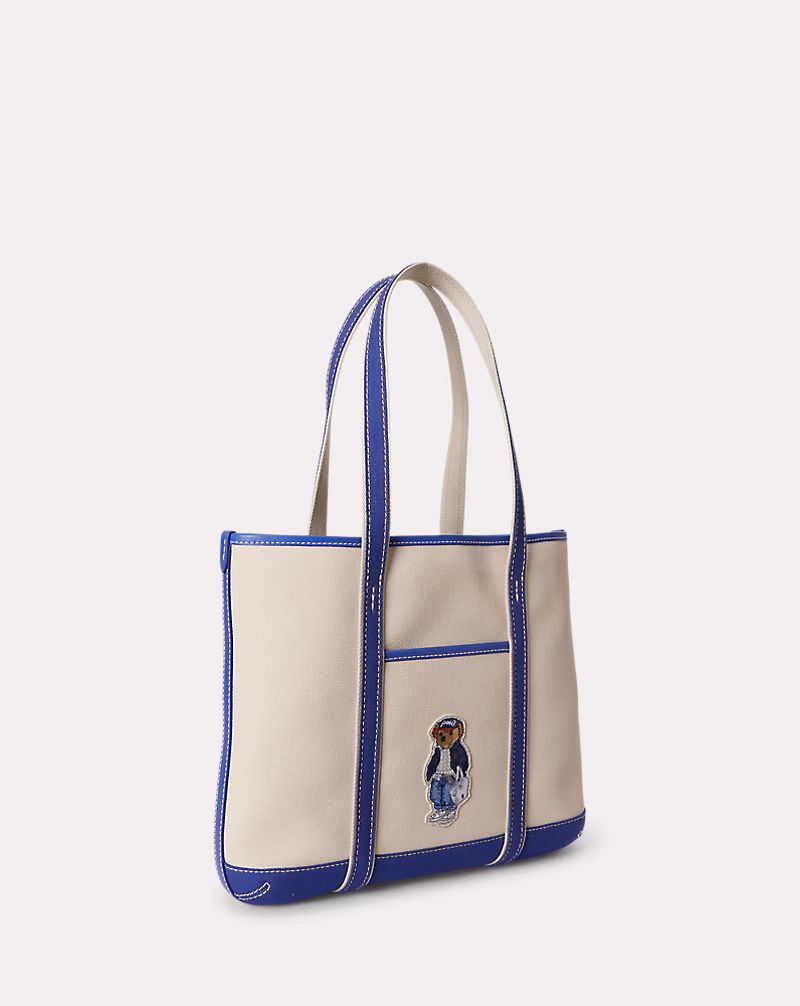 Polo ベア キャンバス スモール ショッパー トート