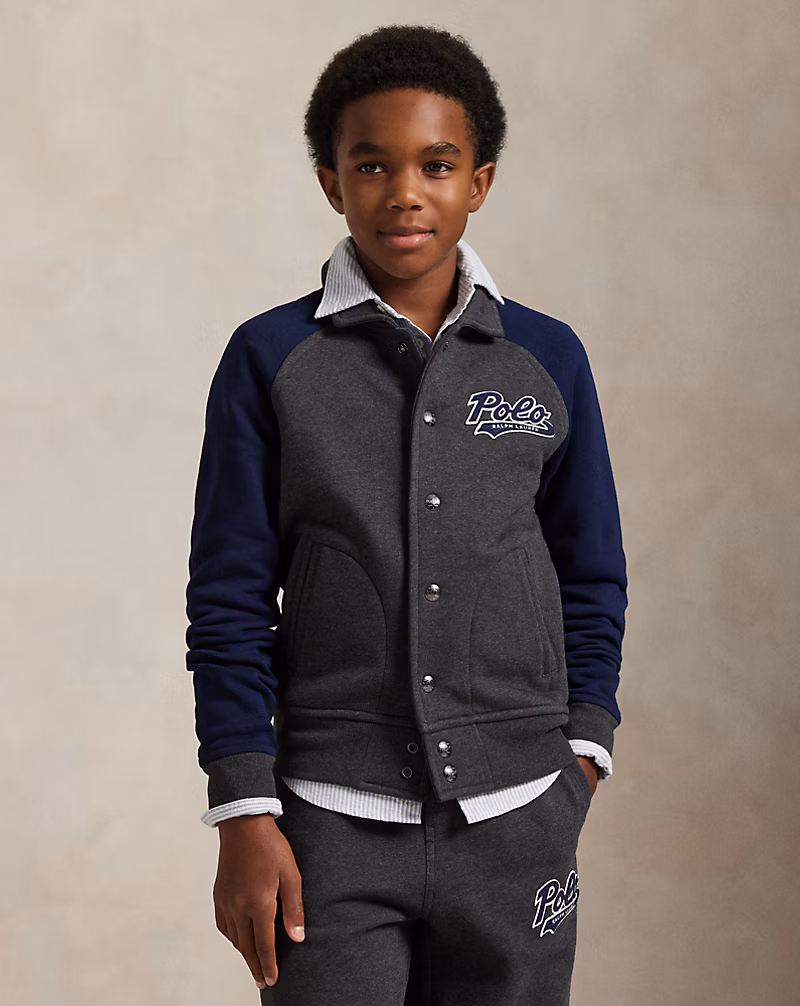 ロゴ フリース ジャケット