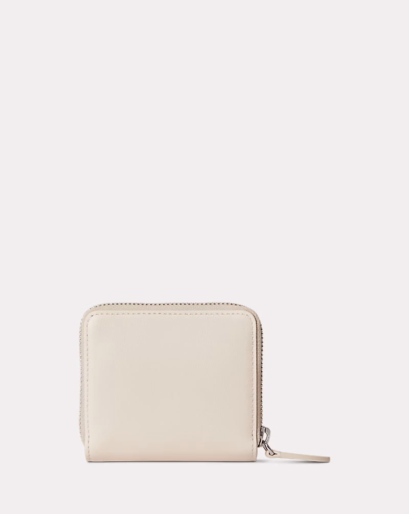 Polo ベア レザー コンパクト ウォレット