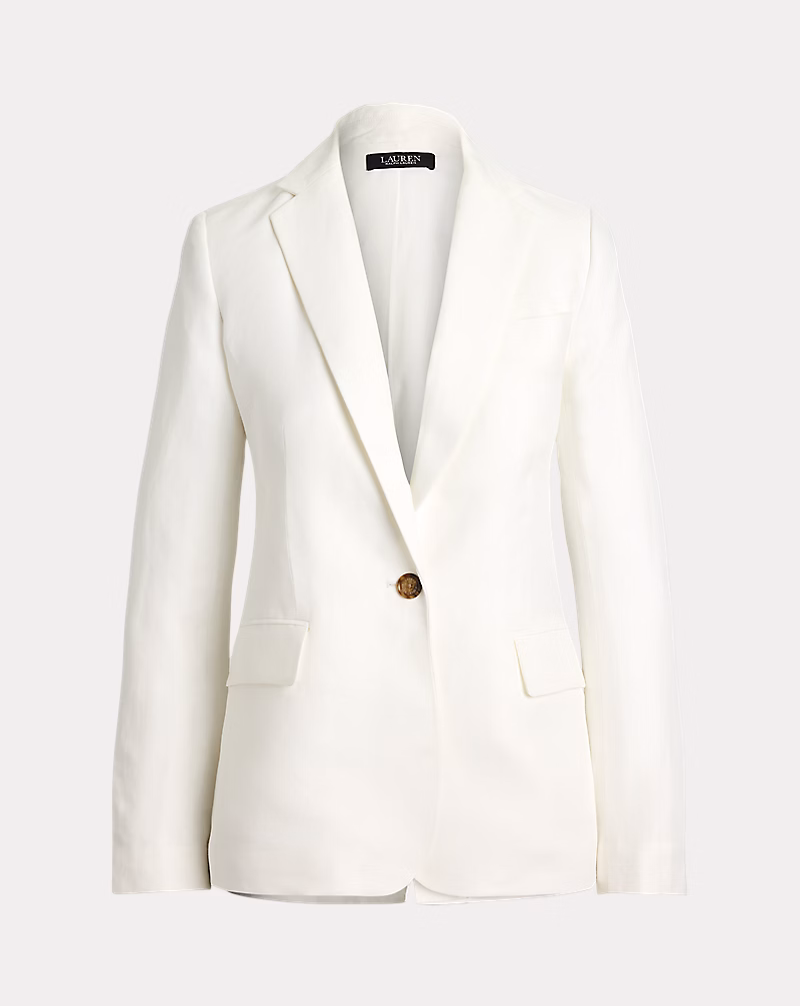 リネンブレンド ツイル ブレザー