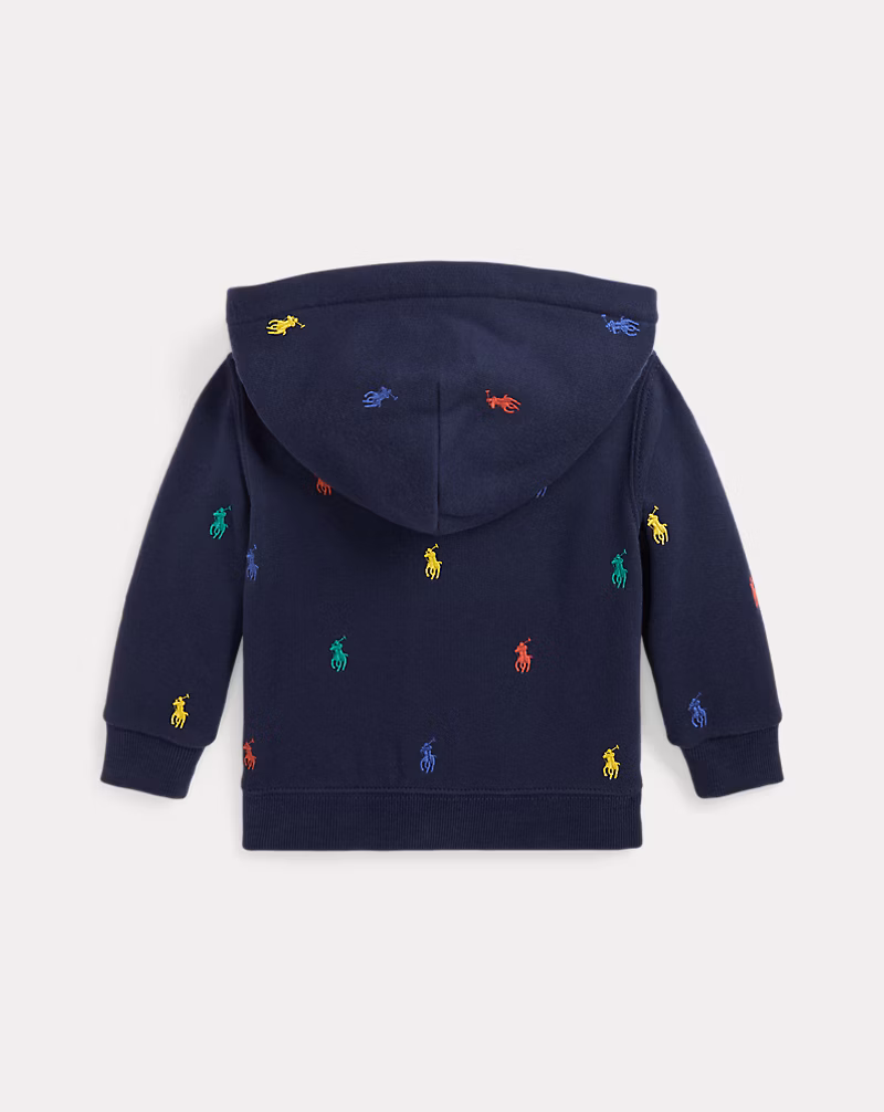 Polo ポニー フリース フルジップ フーディ