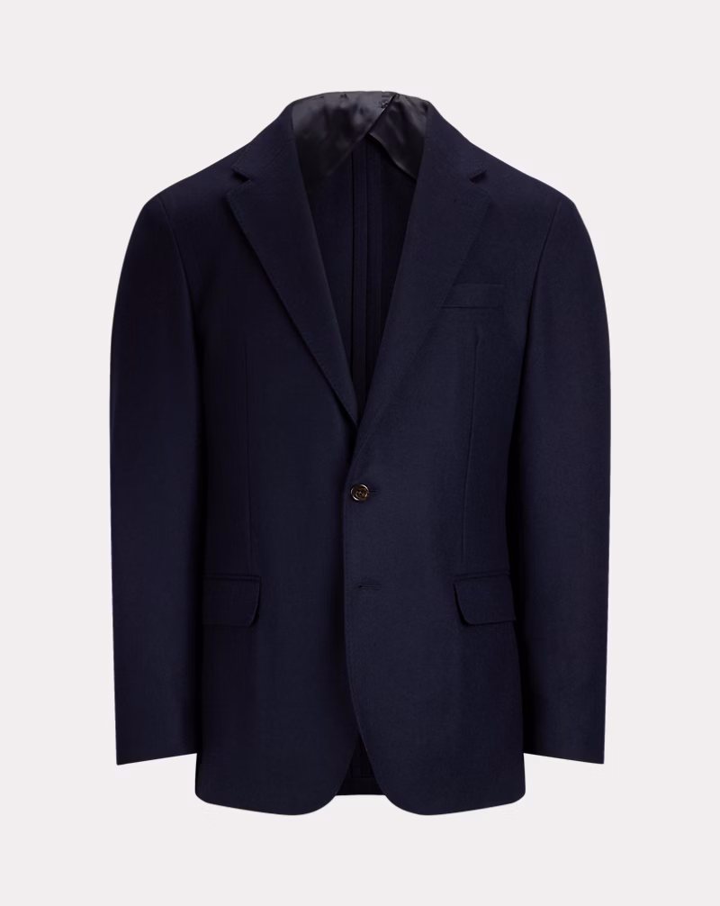 Polo テーラード ウール フランネル スーツ ジャケット