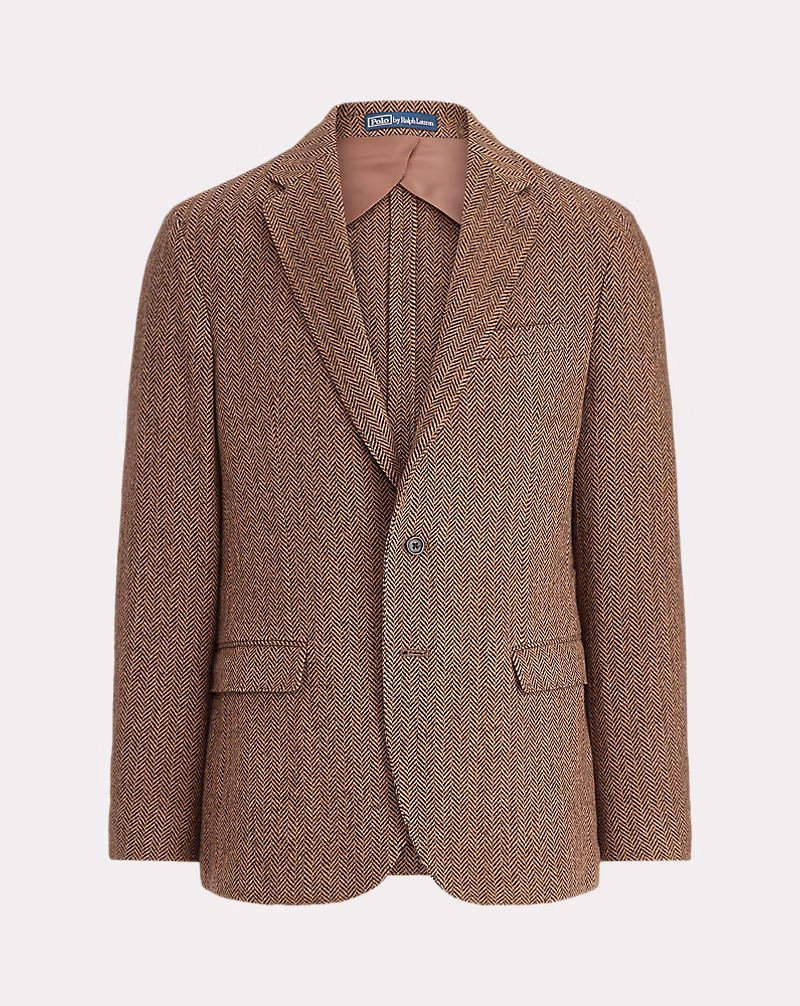 Polo ソフト テーラード ヘリンボーン ジャケット