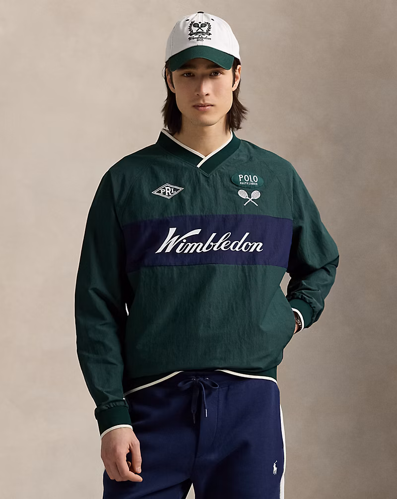 ウィンブルドン ウォームアップ プルオーバー ジャケット