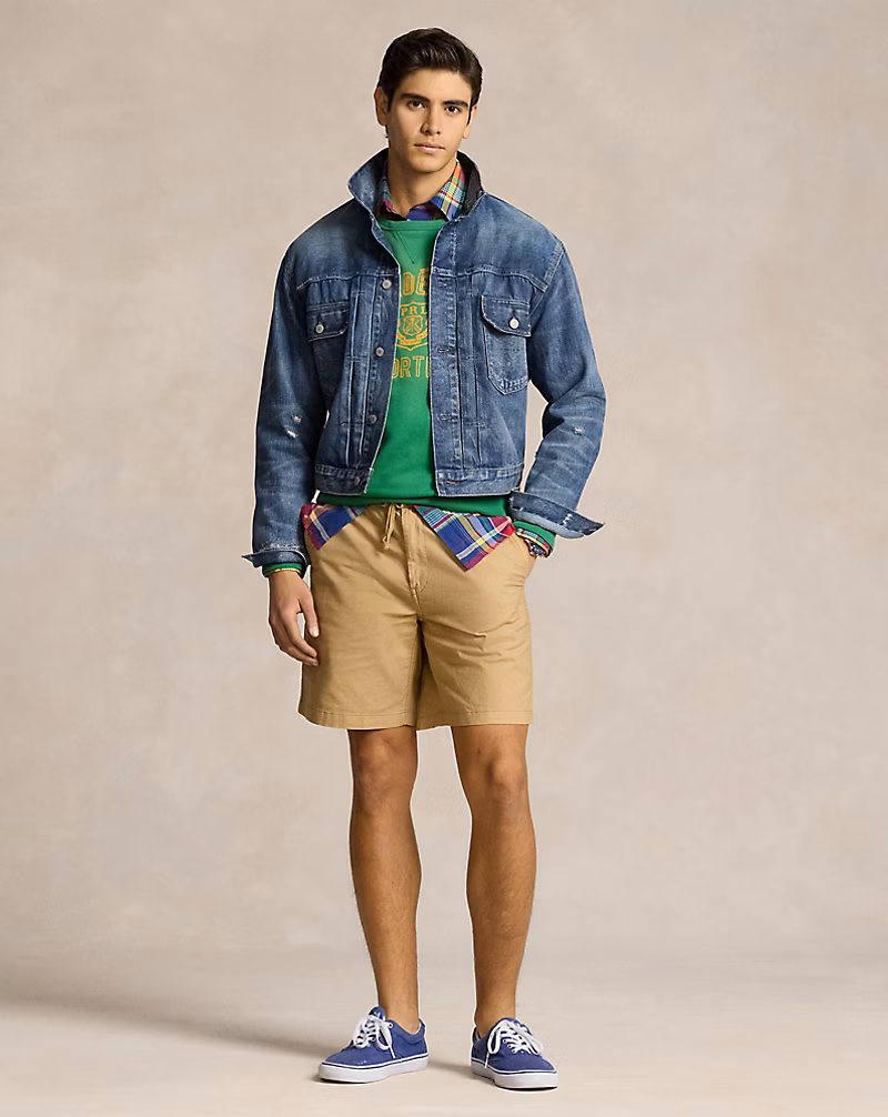 8インチ Polo プレップスター オックスフォード ショートパンツ