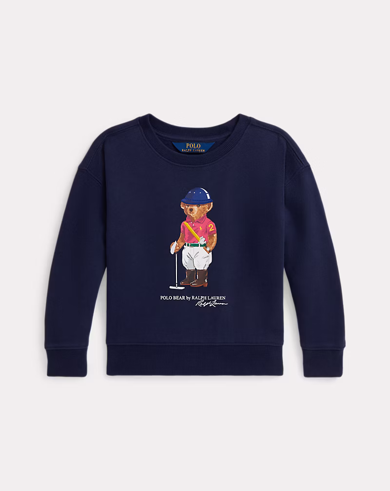 Polo ベア フリース ボクシー スウェットシャツ