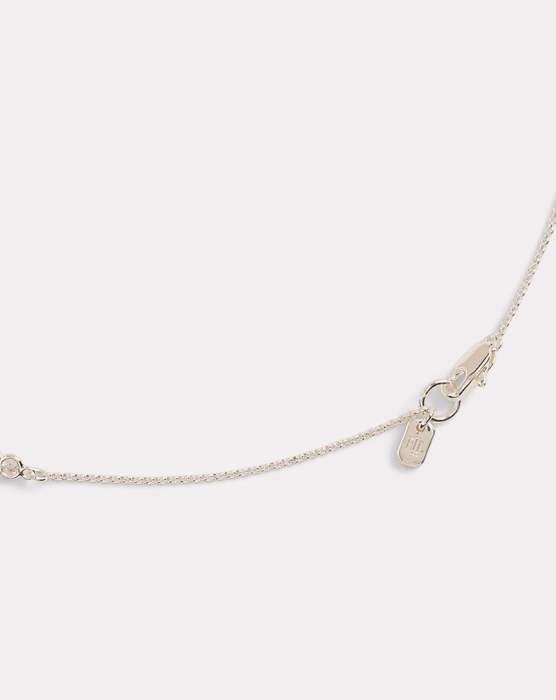 フェイクパール ステーション ネックレス