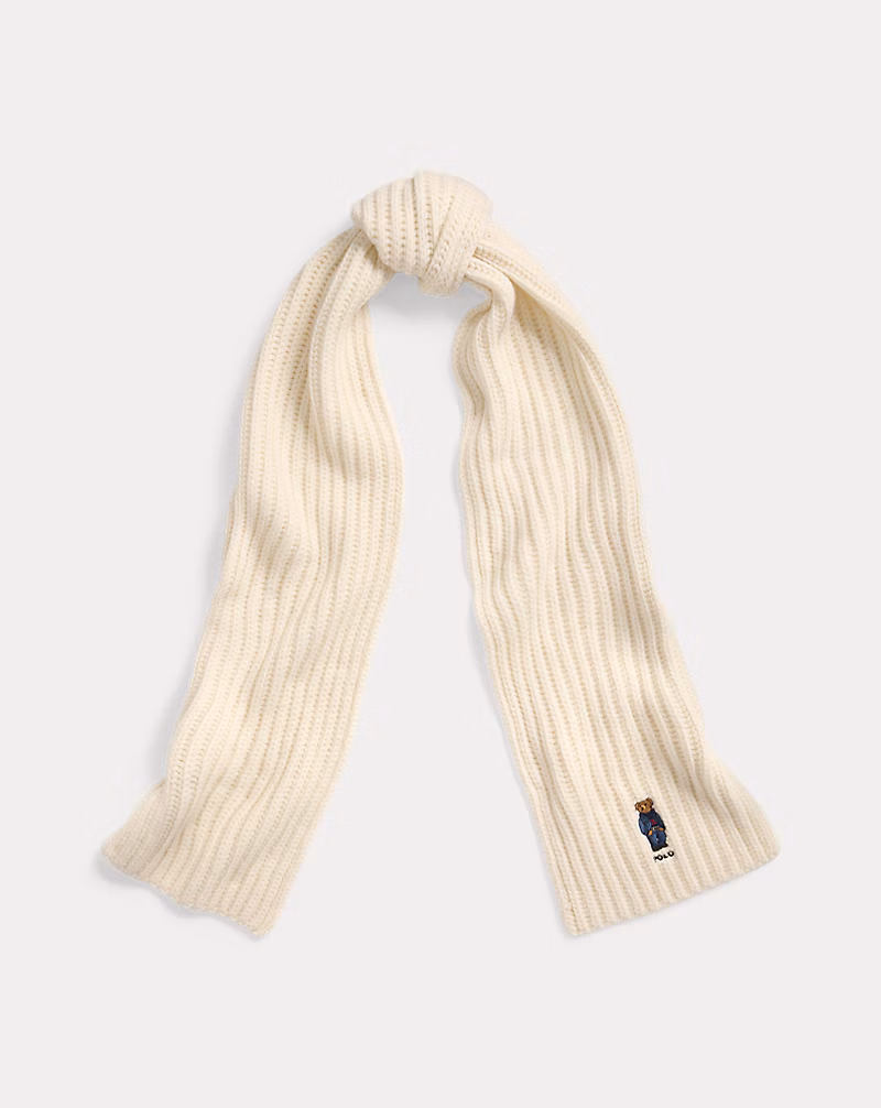 Polo ベア リブニット マフラー