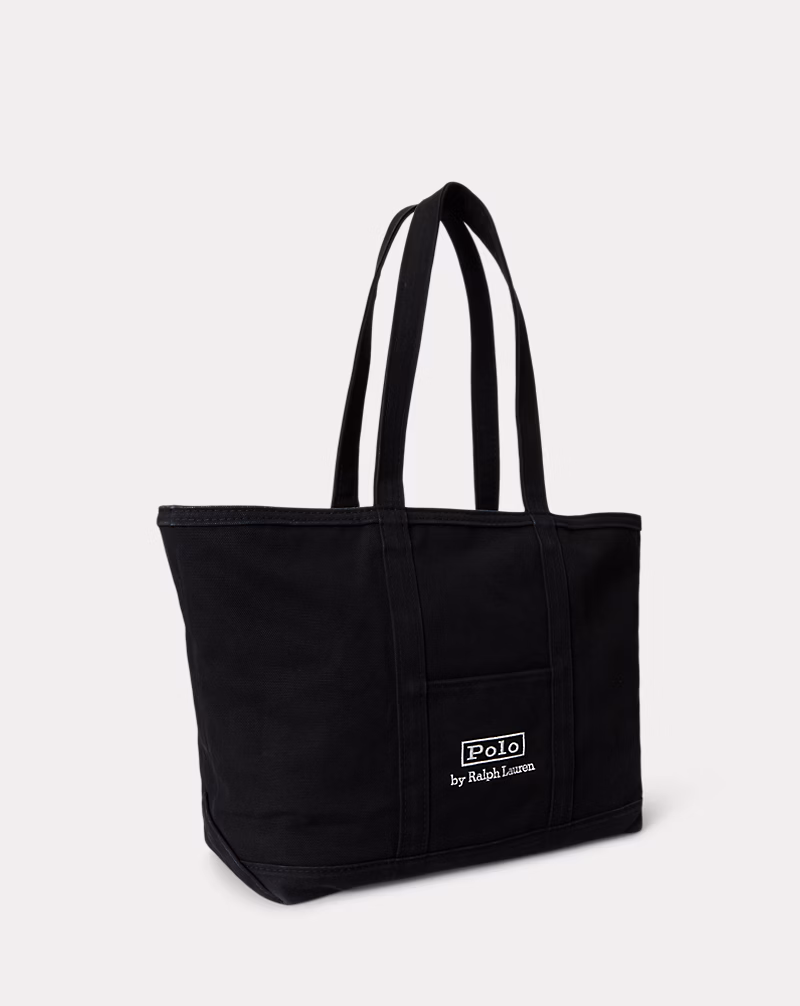 ロゴ キャンバス ミディアム トート