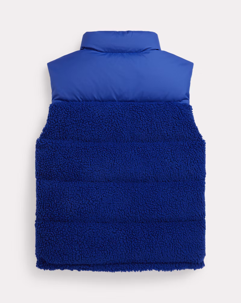 テディ フリース ハイブリッド ベスト