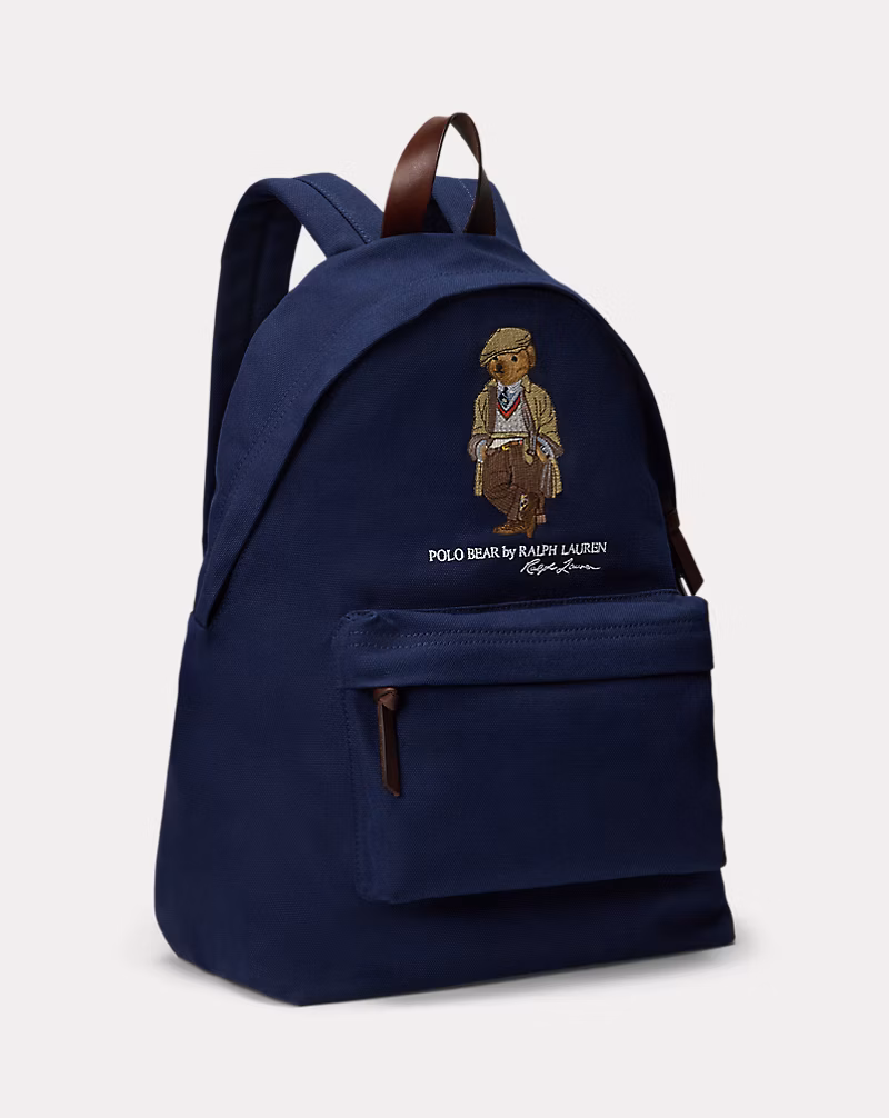 Polo ベア キャンバス バックパック