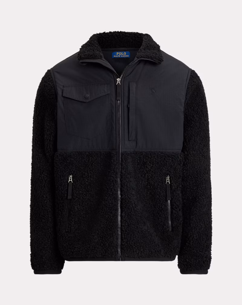 ハイブリッド モックネック ジャケット