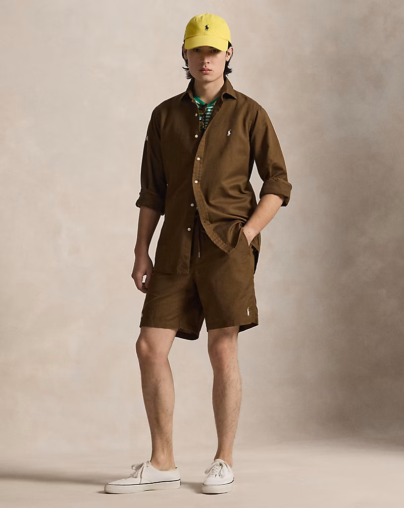 オーストラリアン オープン 6インチ リネンブレンド ショートパンツ