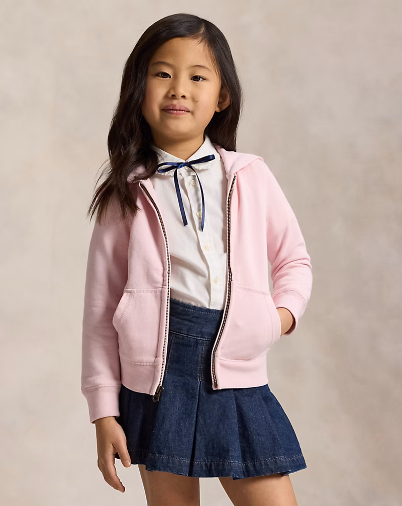 フリース フルジップ フーディ