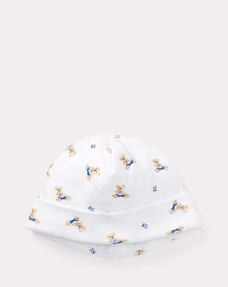 Polo ベア コットン インターロック ハット