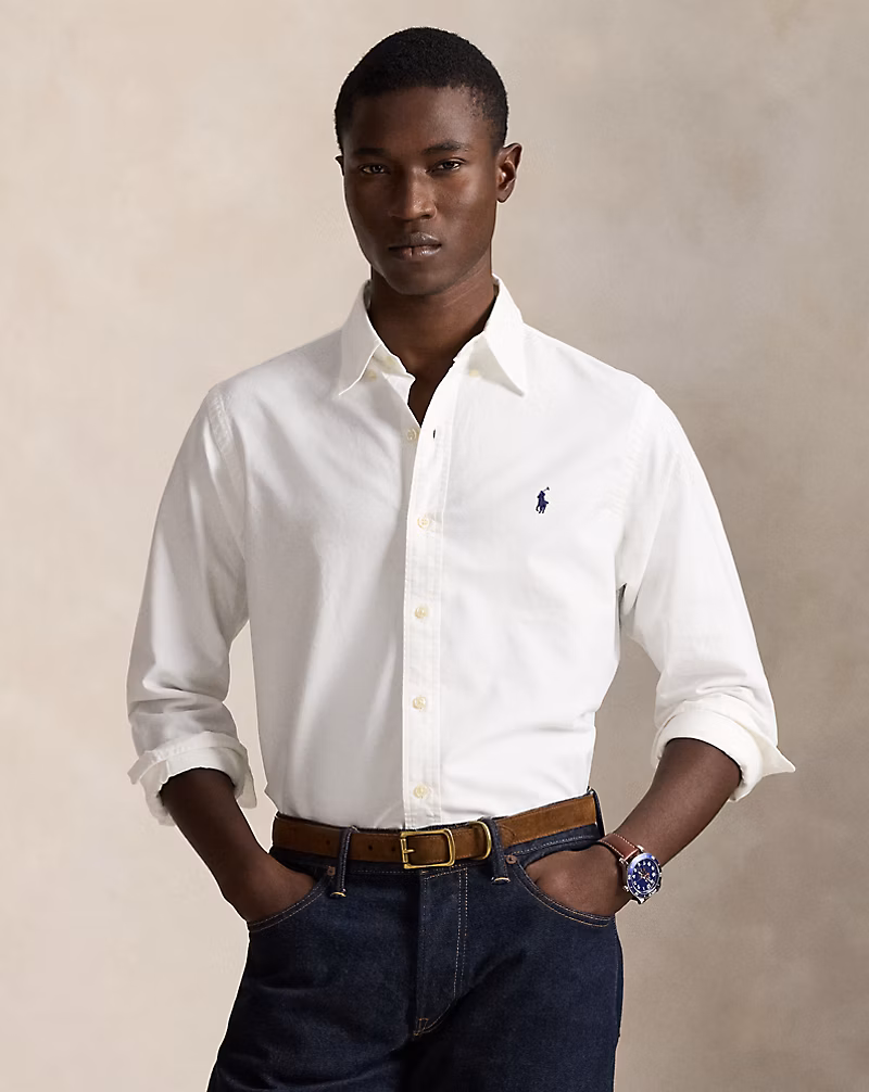 クラシック フィット ガーメントダイド オックスフォード シャツ