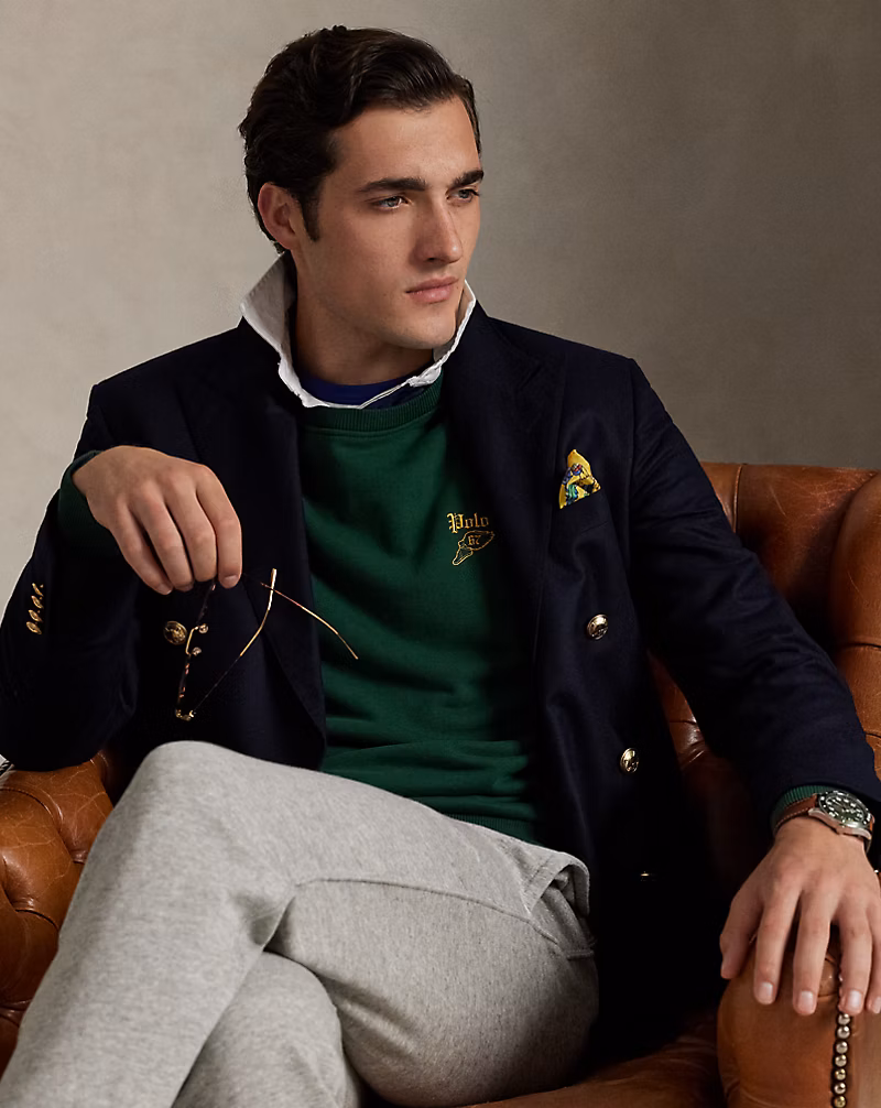 ロゴ ループバック フリース スウェットシャツ