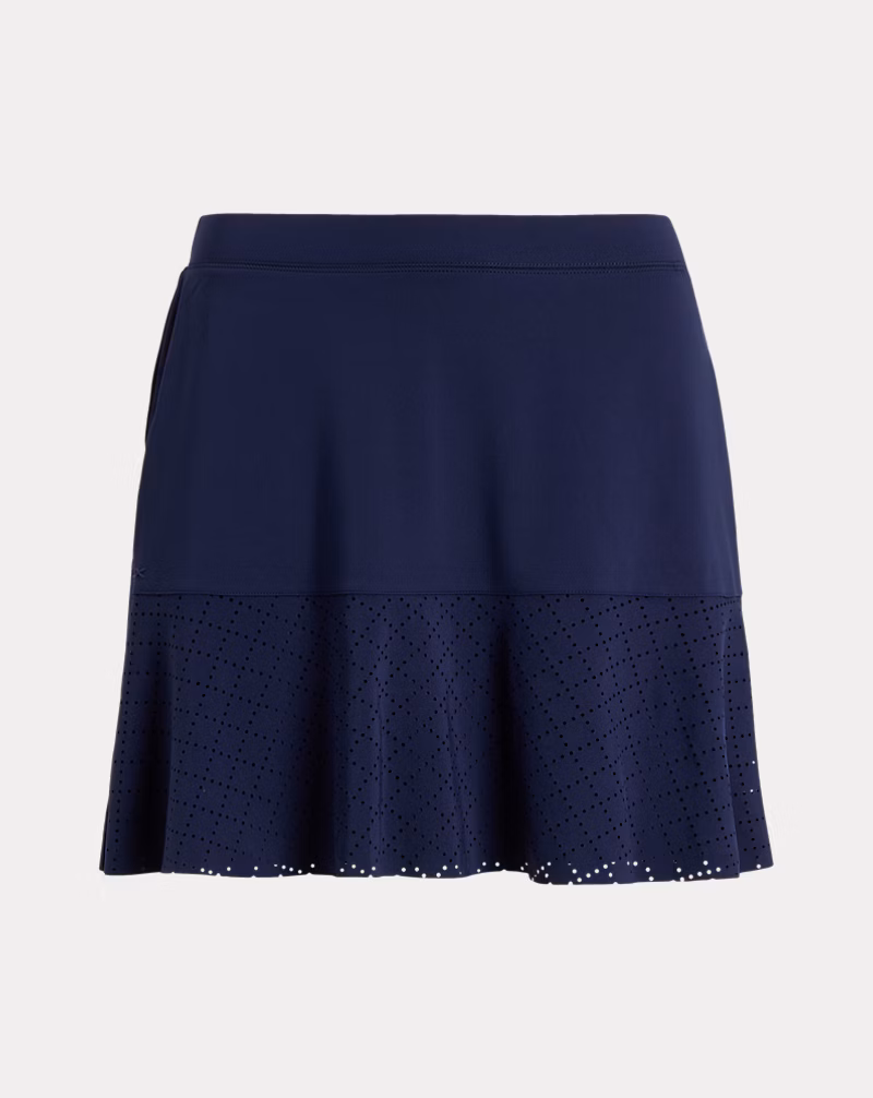 アイレット インターロック ロング スコート