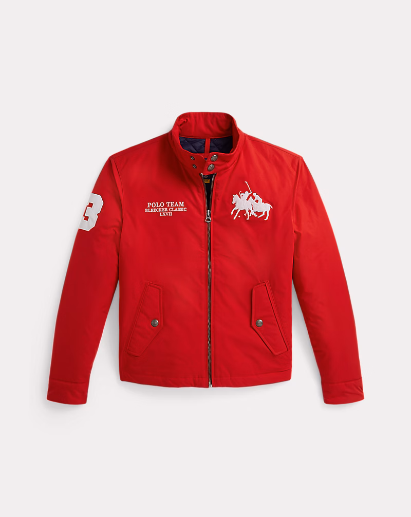 ダブルポニー モックネック ジャケット