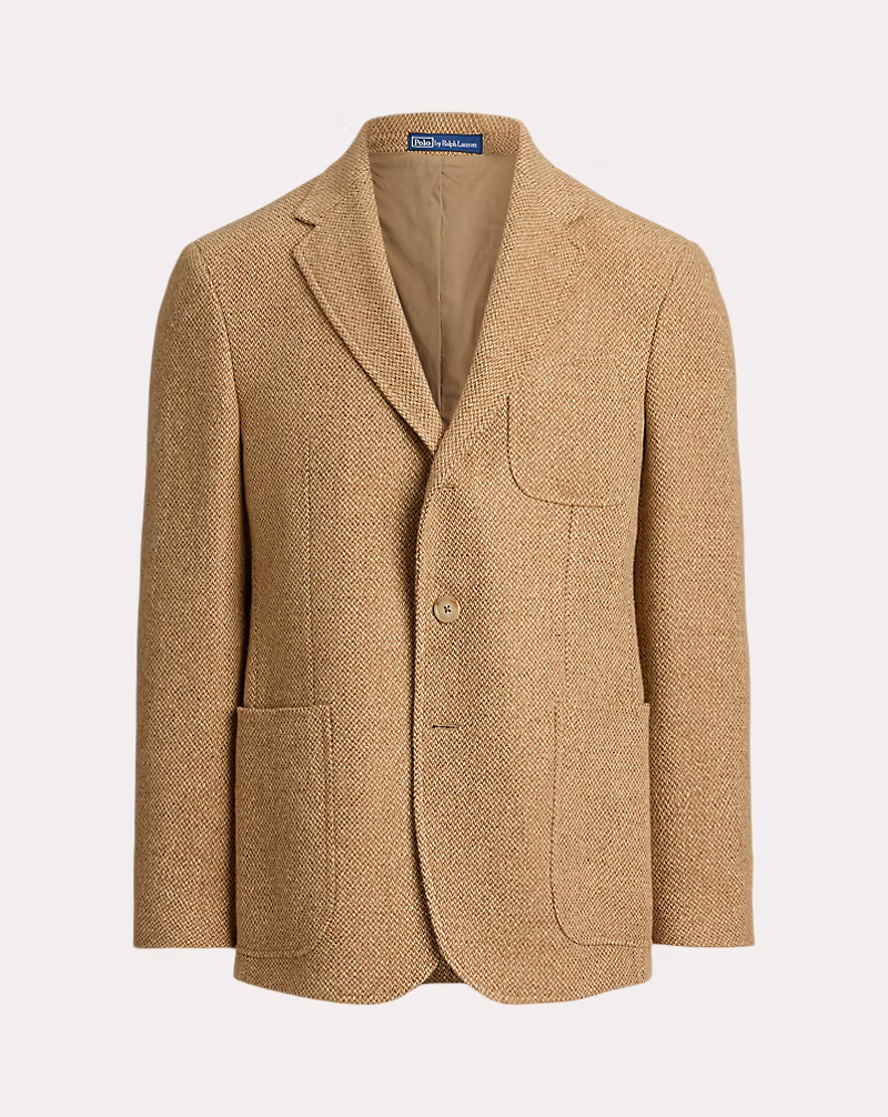 Polo テーラード フィット リネンブレンド スポーツ コート