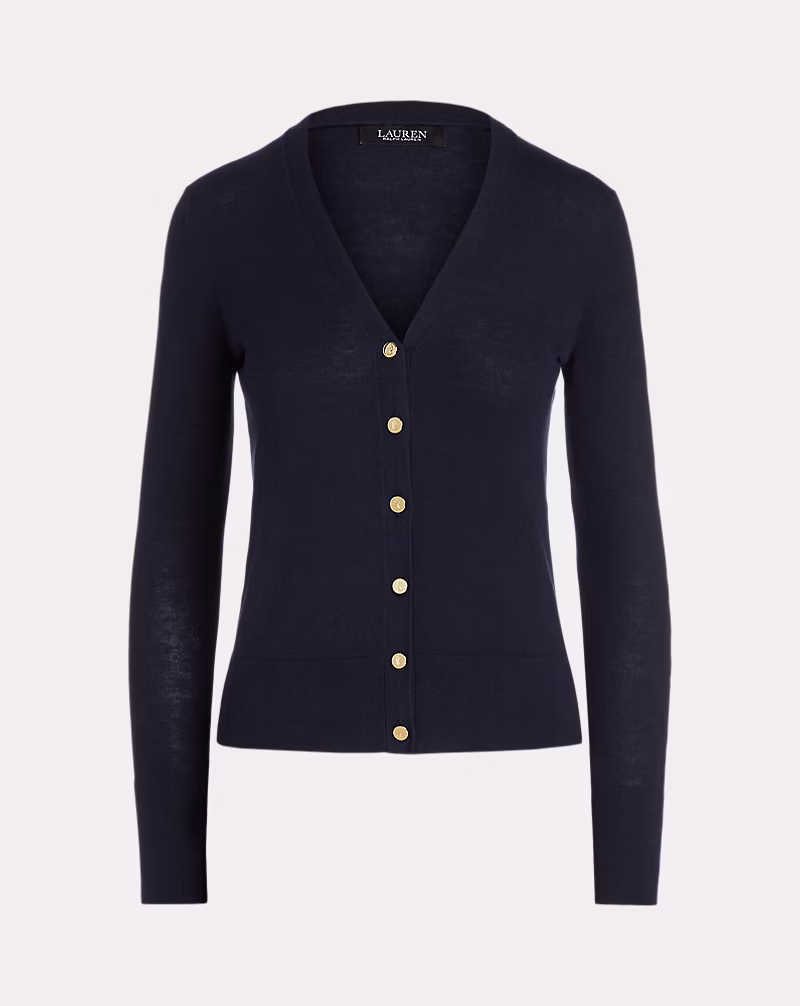 コットンブレンド カーディガン