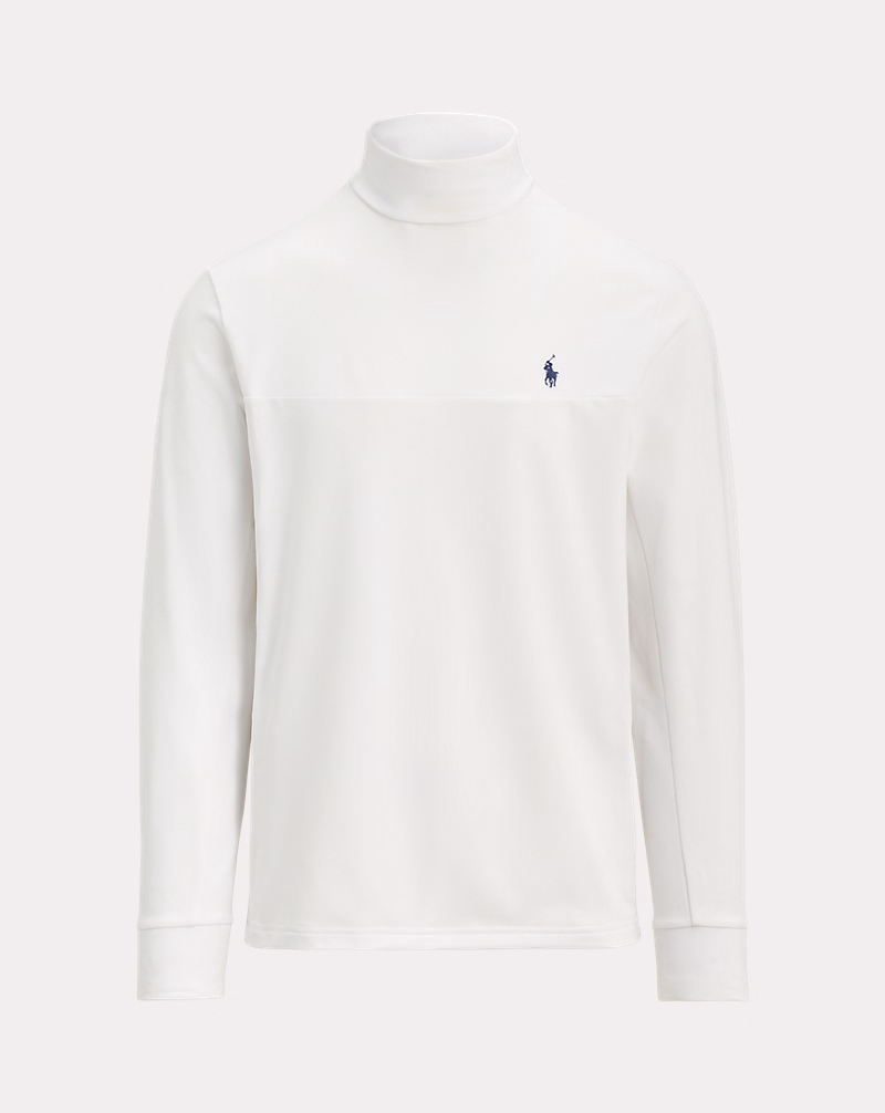 パフォーマンス ピケ モックネック