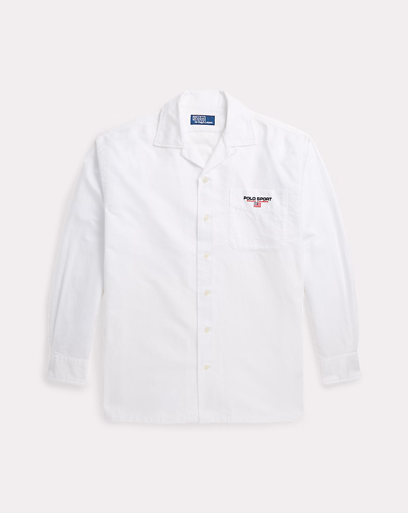 ビッグ フィット Polo Sport オックスフォード キャンプ シャツ