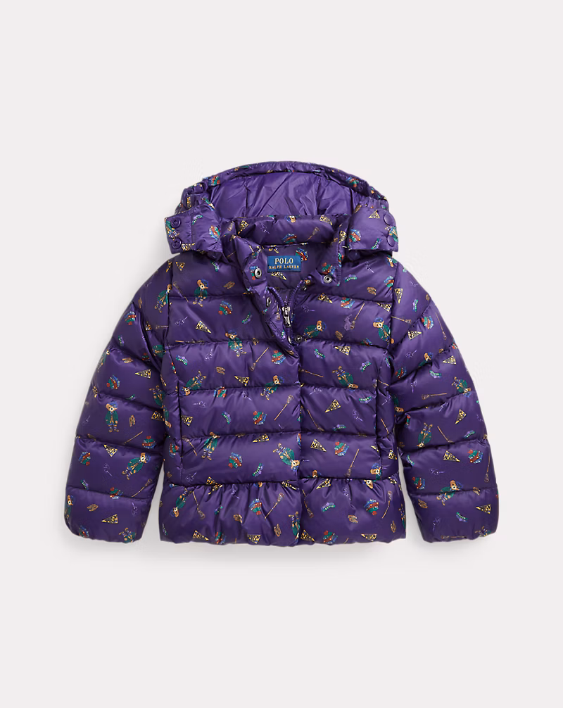 Polo ベア ペプラム ダウン ジャケット