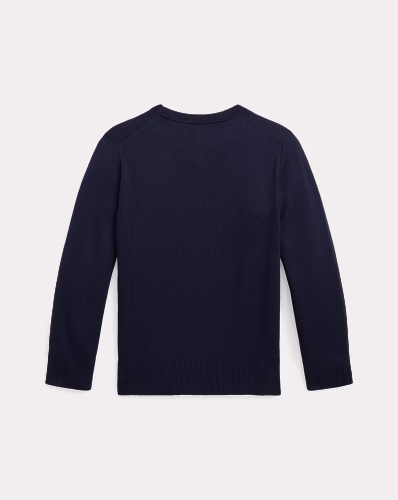 コットン クルーネック セーター