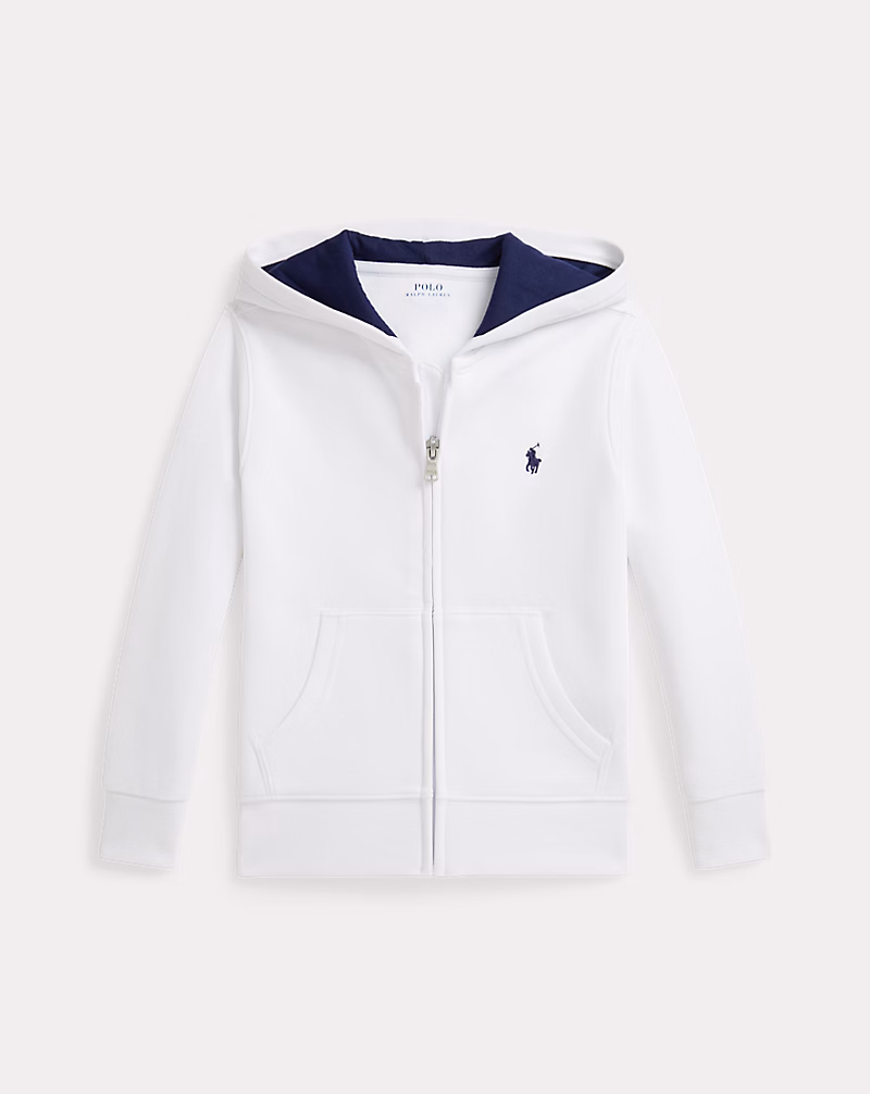 ダブルニット フルジップ フーディ