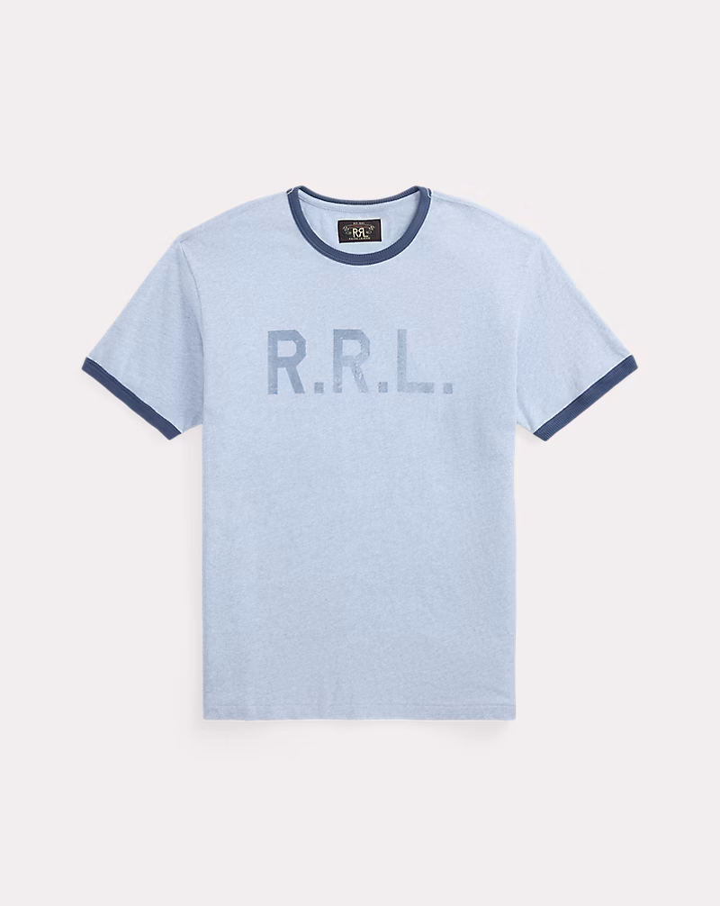 ロゴ ジャージー リンガー Tシャツ