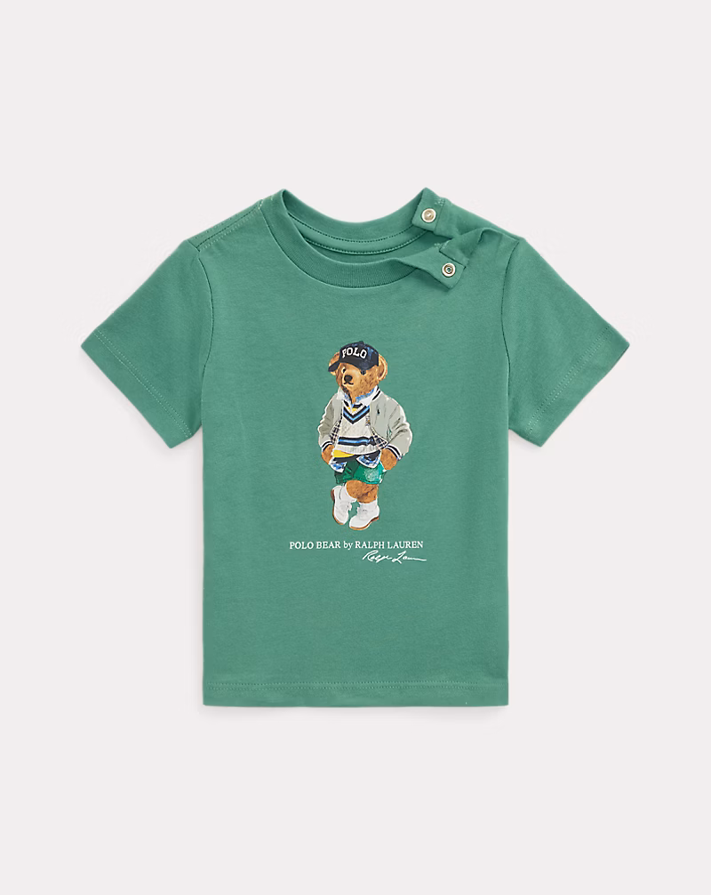 Polo ベア コットン ジャージー Tシャツ