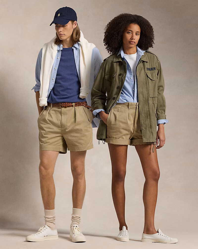 6.5インチ Cormac リラックスド フィット チノ ショートパンツ