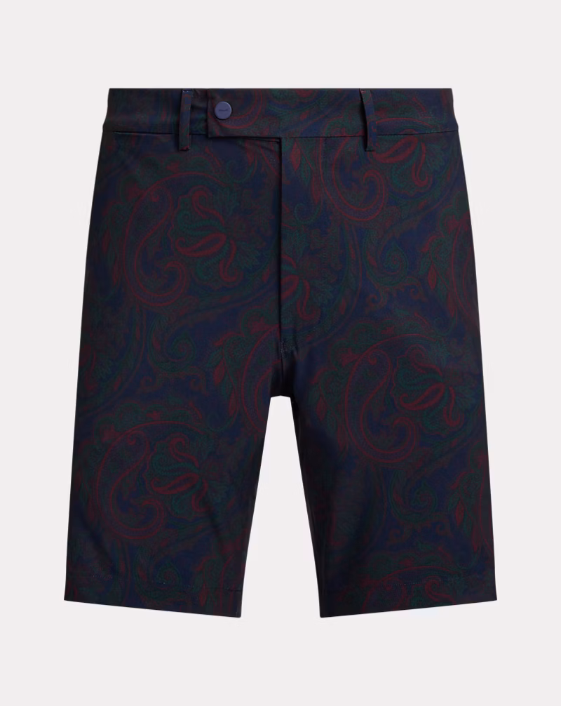 9インチ テーラード フィット ペイズリー ショートパンツ