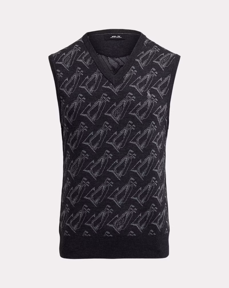 ゴルフモチーフ パフォーマンス セーター ベスト