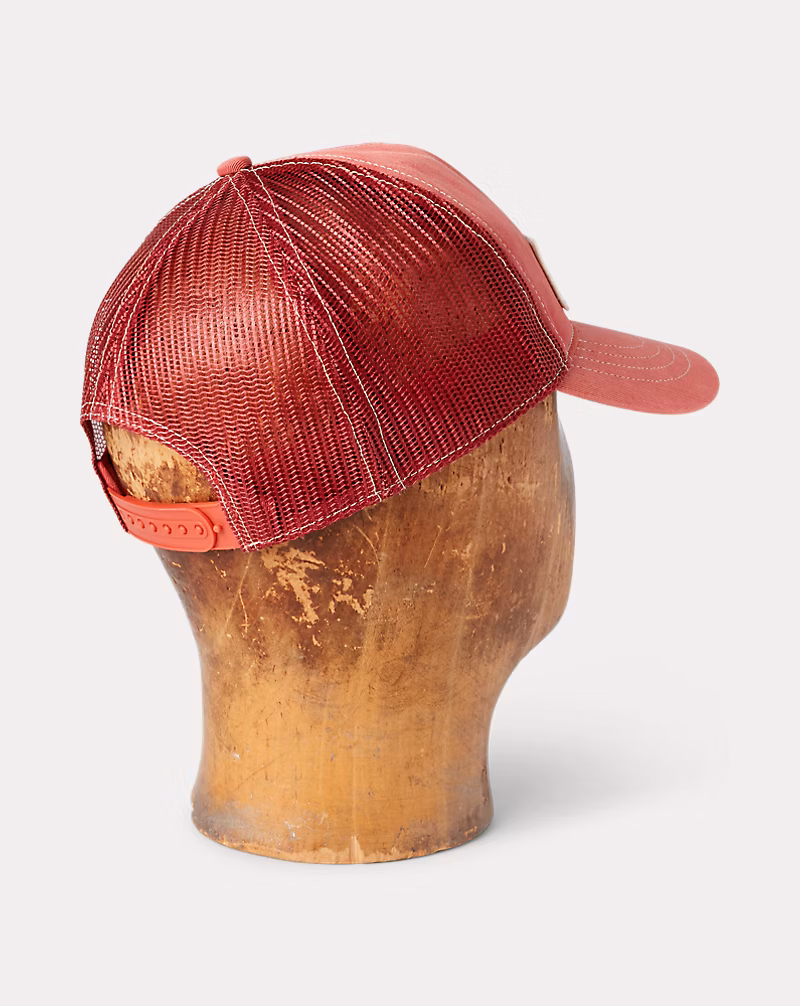 ロゴパッチ ツイル トラッカー キャップ