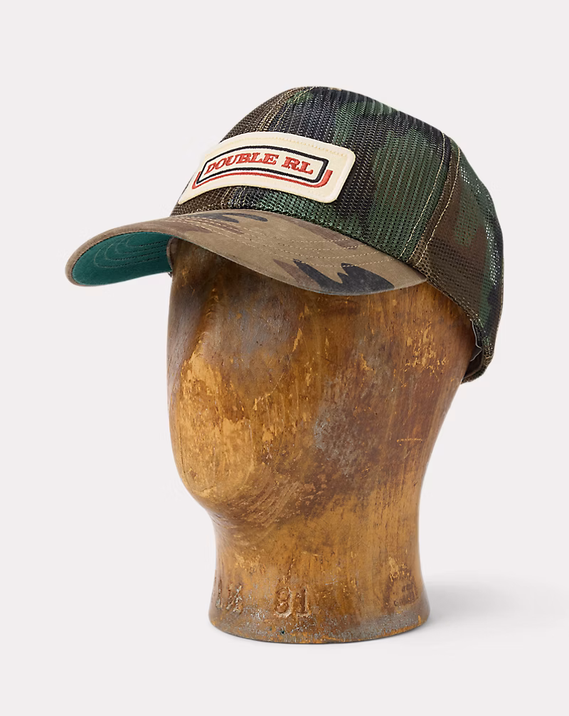 カモ メッシュ トラッカー キャップ