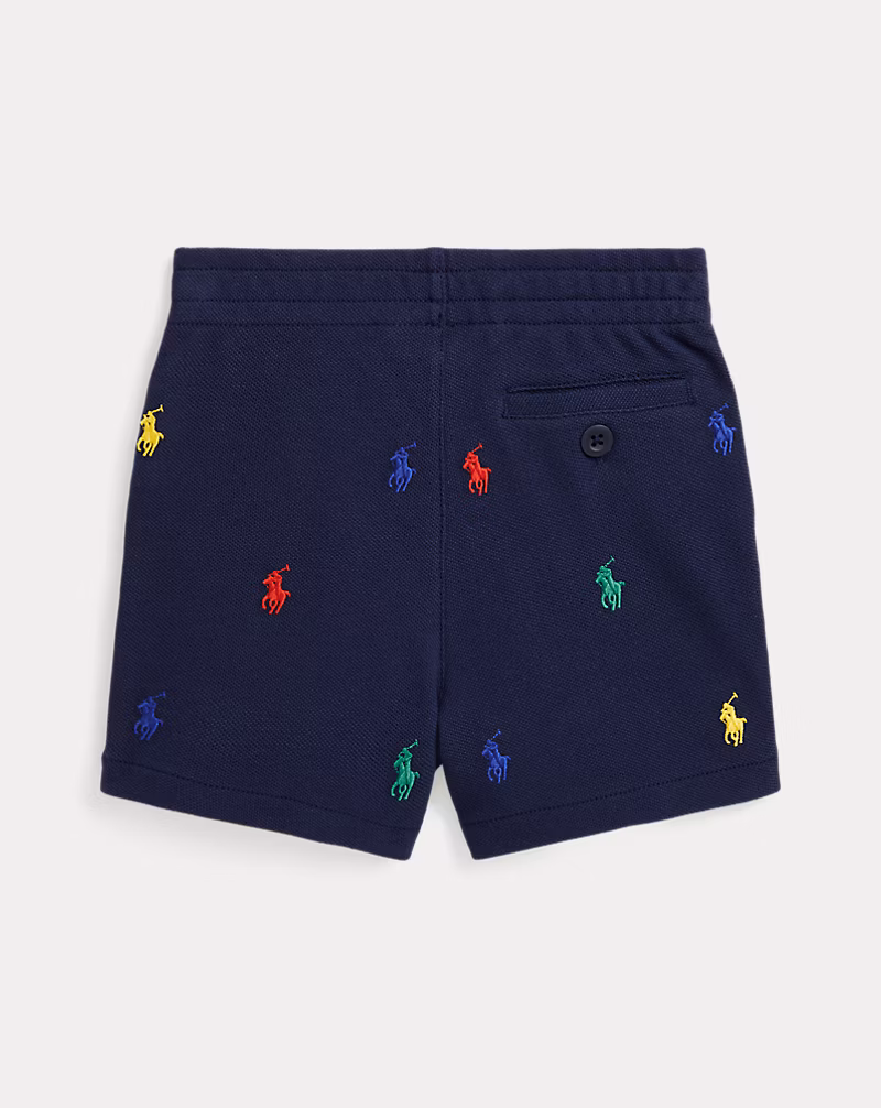 Polo プレップスター コットン メッシュ ショートパンツ