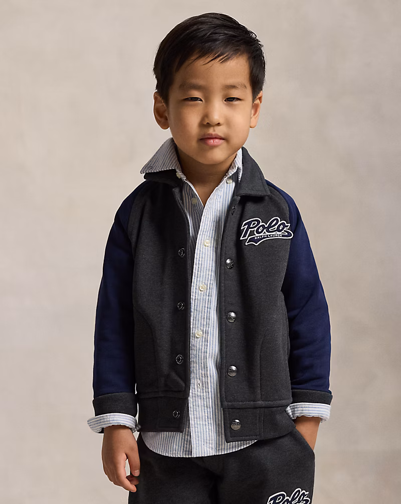 ロゴ フリース ジャケット