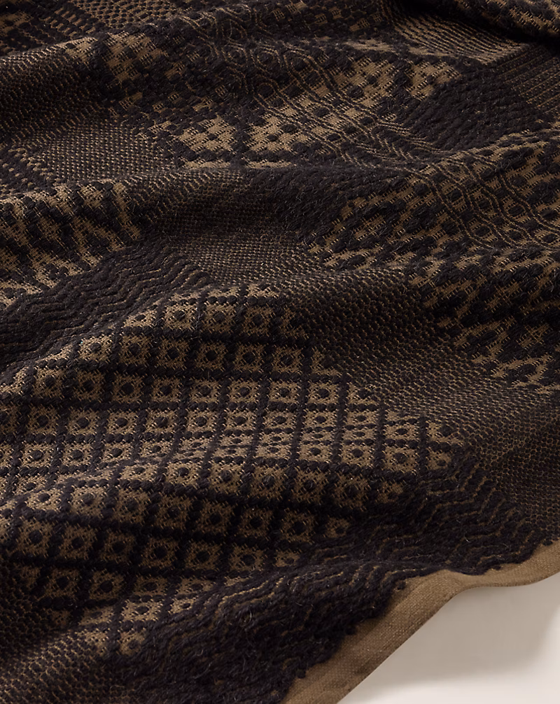 ハンドフックド ウールブレンド ラグ