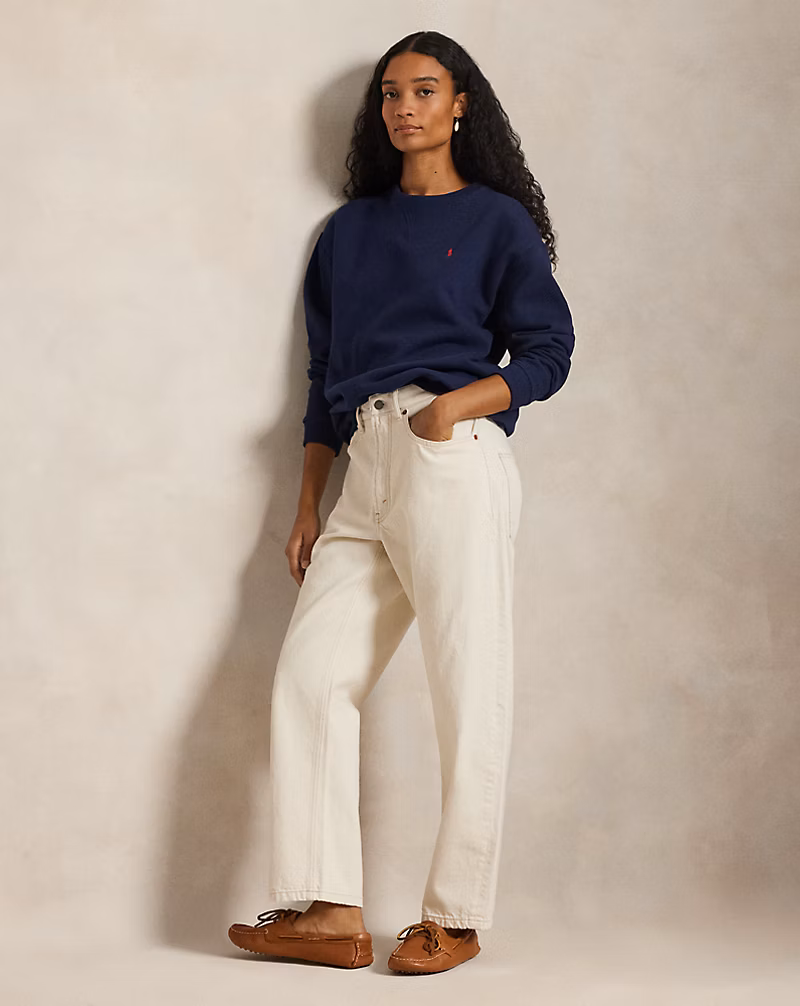 リラックス テーパード ジーンズ