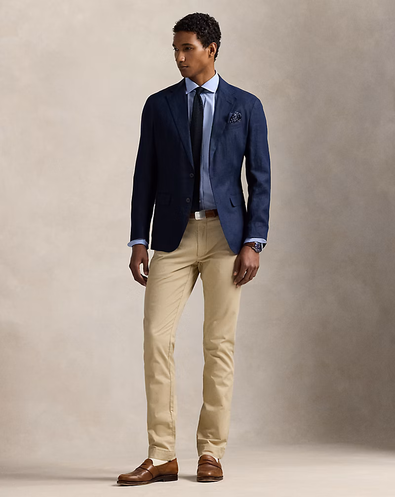 ストレッチ スリム フィット チノ パンツ