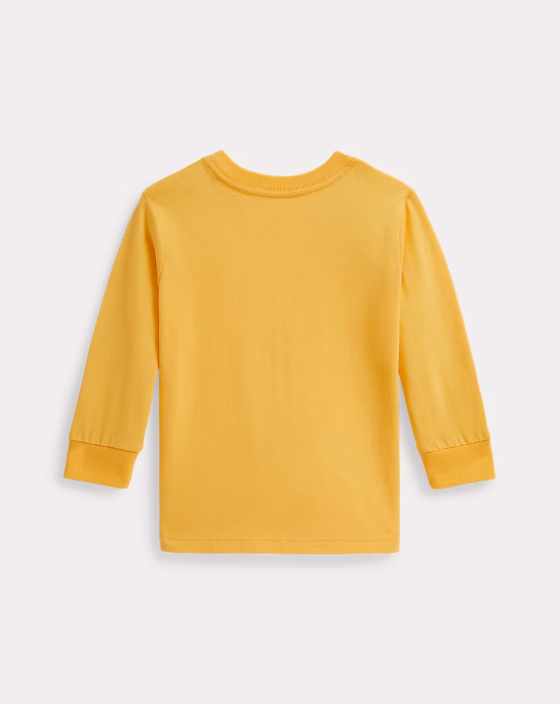 Polo ベア コットン ロングスリーブ Tシャツ