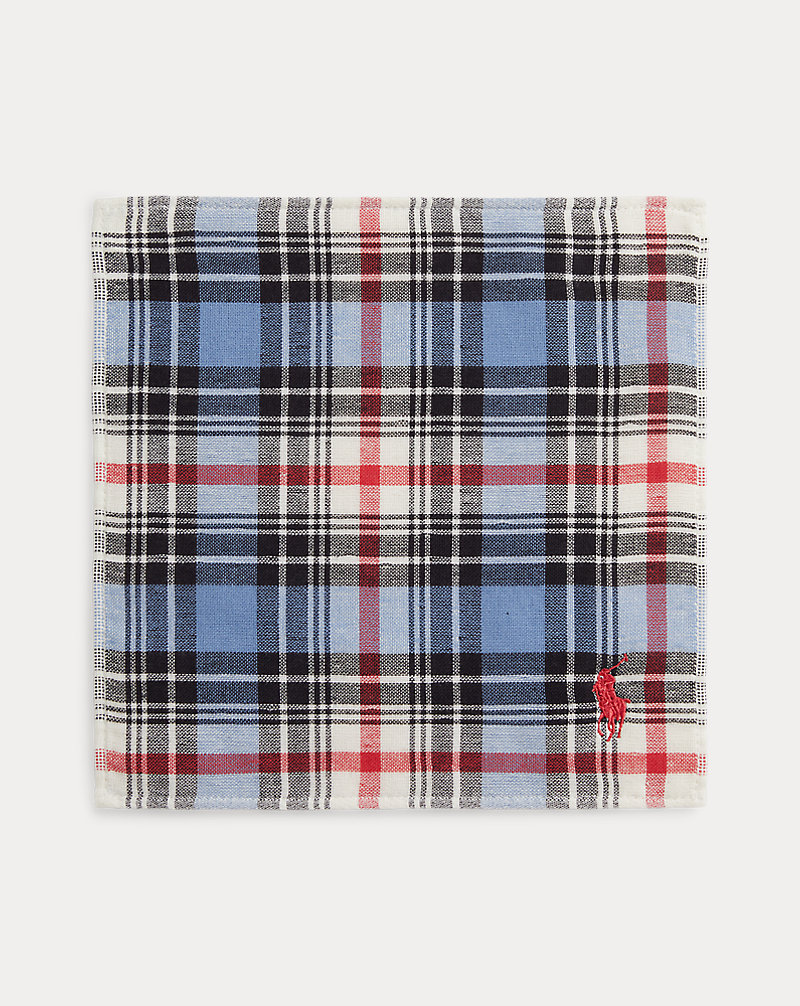 チェック コットン ハンド タオル