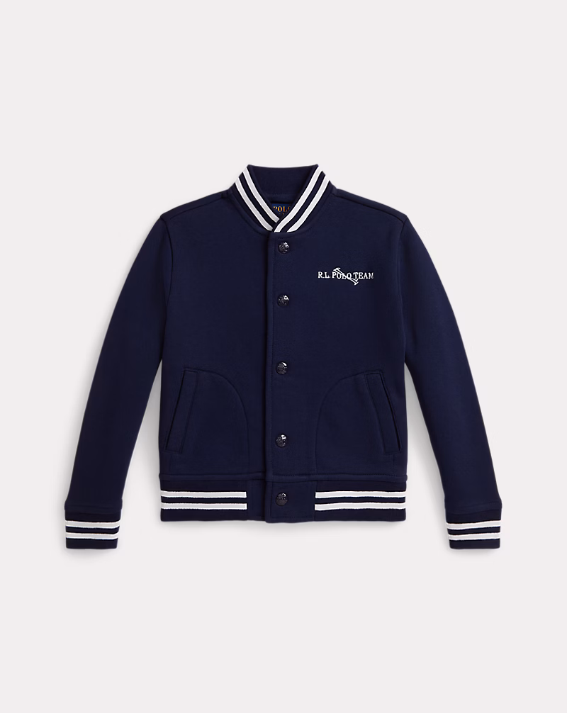 トリプルポニー フリース ベースボール ジャケット