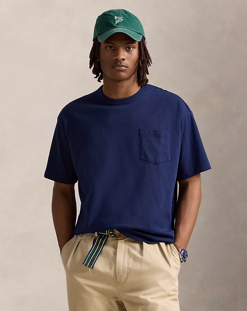 ビッグ フィット ヘビーウェイト ジャージー Tシャツ