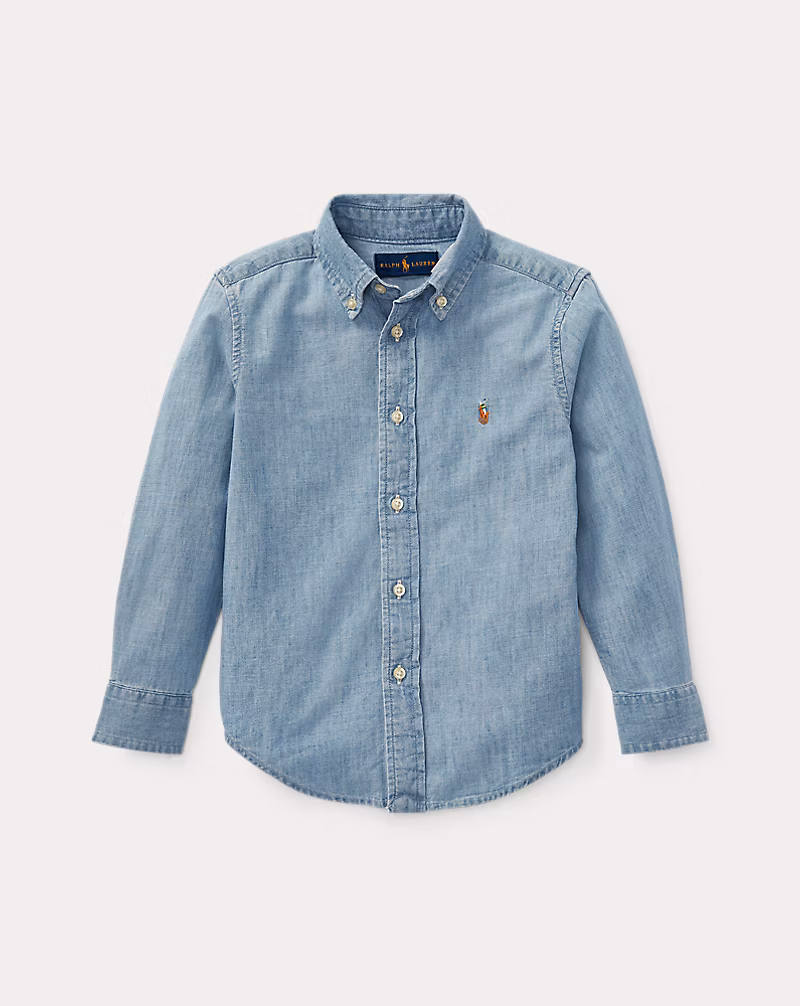 コットン シャンブレー シャツ