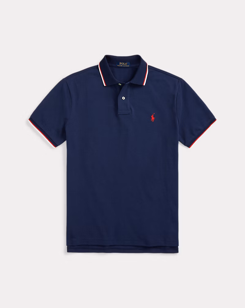 クラシック フィット メッシュ ポロシャツ