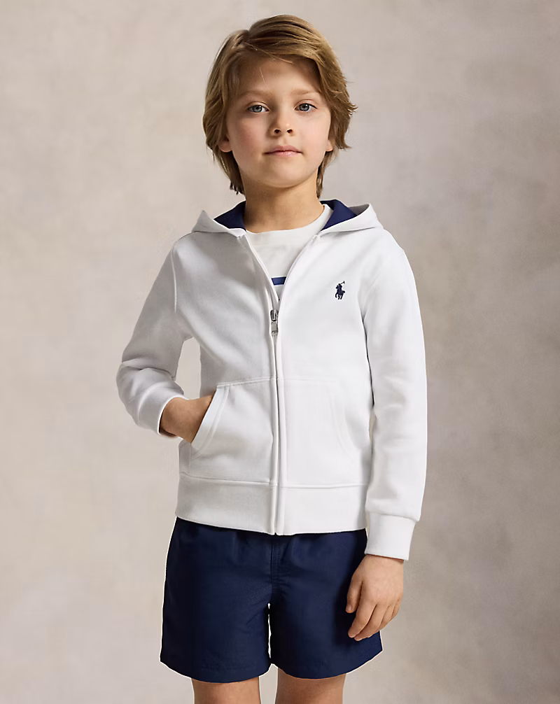 ダブルニット フルジップ フーディ